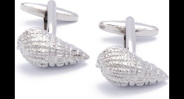 Manchetknopen - Kroonslak Conch Slakkenhuis Schelp