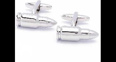 Manchetknopen - Kogels Zilver