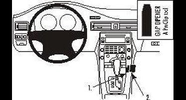 Brodit ProClip houder geschikt voor Volvo S80/ V70 II / XC70 Angled mount