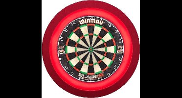 LENA Dartbord Verlichting Deluxe (Rood)