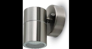 V-TAC VT-7621 Wandlamp Buiten - Down - Wandbevestigingen - GU10 Houder - IP44 - Roestvrij Staal