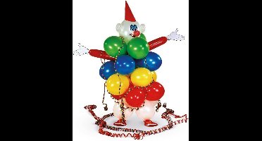 Amscan Decoratieset Clown Met Ballonnen Latex/papier