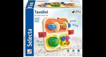 Selecta Activiteitenspel Tavolini Junior 14 X 14 Cm Hout