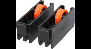 EDM Nylon Lager - 64x25mm - 400 RD20 NE - Zwart