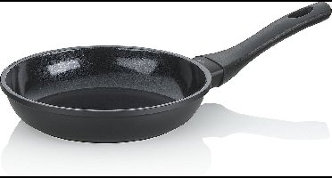 Koekenpan, 20 cm, Zwart, Non-stick, PFAS/PTFE vrij, Gegoten Aluminium - Kela | Atura