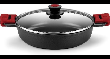 Kookpot met Glazen Deksel BRA A410528 3 L