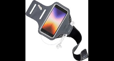 Hardloop Sportarmband geschikt voor Apple iPhone 6/6s Apple iPhone 6/6sS Apple iPhone 7/8/SE(2020/2022) - Zwart - Mobiparts