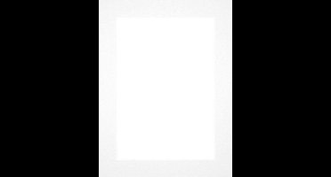 Passe-Partout Fotomaat 40x50 cm - Lijstmaat 46x61 cm - Wit - Museumkarton - Fotolijst niet inbegrepen