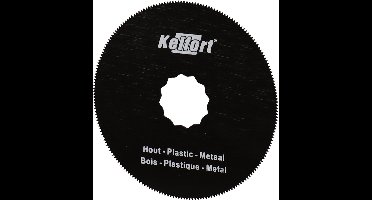 Kelfort Cirkelzaagblad HSS 80X0.6mm 200T (1) T.b.v. Fein Supercut - 1513486