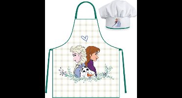Frozen Keukenschort voor Kinderen met Koksmuts
