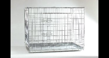 Beeztees - Hondenbench - 2 Deurs - Verzinkt - 109x69x75 cm