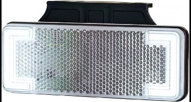 Reflectorlamp Wit 113x44 mm LED 12/24V op houder