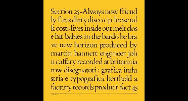 Section 25 - Always Now (5 CD)