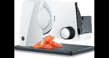 Graef SKS 11001 - Metalen allessnijder Ø 17cm + 170W + gekarteld mes