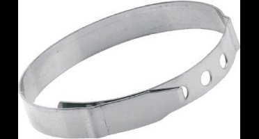 GEFU Rolladeringen - RVS - 5 cm - 6 stuks