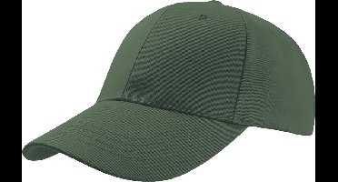 Atlantis Zoom Sports 6 Panel Baseball Cap (Pakket van 2) (Groen)