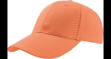 Atlantis Zoom Sports 6 Panel Baseball Cap (Pakket van 2) (Oranje)