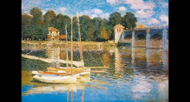 Kunstdruk Claude Monet - Le pont d'Argenteuil 98x68cm