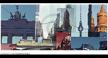 Kunstdruk Dominik Wein - Berlin I 100x50cm