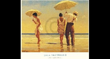 Kunstdruk Jack Vettriano - Mad Dogs 80x60cm