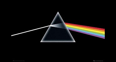 Pink Floyd Dark Side Of The Moon Poster meerkleurig - Papier - Band merch, Bands, Muziek