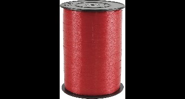 Creotime Cadeaulint Glanzend 250 M X 10 Mm Rood