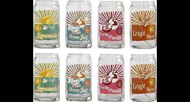 Royal Leerdam Time 2 Party Waterglas 35 cl - 8-delig