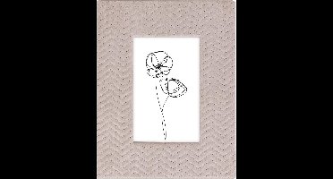 Hama Fluwelen Houten Frame 10x15 Cm Roze
