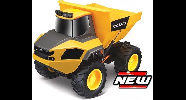 Maisto Volvo ROCK HAULER - ULTILITY SERIES MOTOSOUND, DRIVE geel/zwart schaalmodel 12"