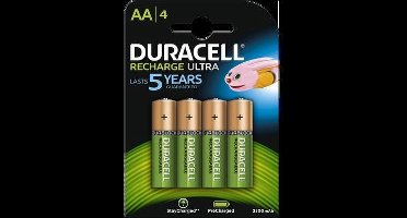 Duracell aa batterij oplaadbaar 4 kaart 2500mah