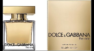 Dolce & Gabbana The One 30 ml - Eau De Toilette - Damesparfumn