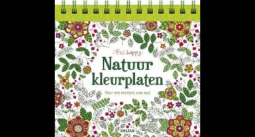Feel happy natuur kleurplaten