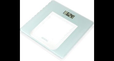 Monzana Digitale Weegschaal LCD Display tot 180kg Neuwkeurig Sensoren Wit