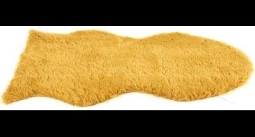 Non-branded Vloerkleed Jozias 30 X 50 Cm Fleece Oker