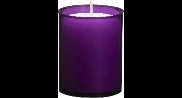 100 stuks Bolsius ReLight kaars in paarse houder 64/50 (24 uur)
