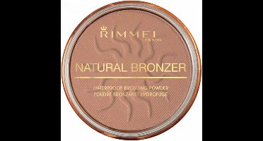 3x Rimmel Natural Bronzing Powder Bronzer 021 Sunlight