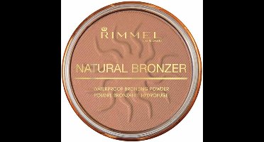 3x Rimmel Natural Bronzing Powder Bronzer 022 Sun Bronze