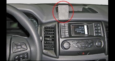 Brodit ProClip houder geschikt voor Ford Ranger 2016 - Center mount