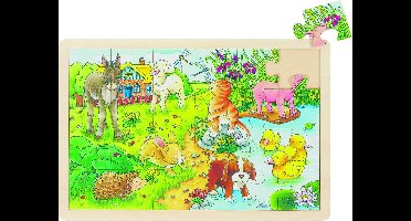 GOKI Puzzel - Babydieren
