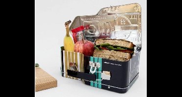 Suck UK Ruimte Raket Lunchbox Blikken Opbergdoos