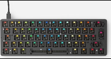 Glorious PC Gaming Race GMMK - ISO Compact toetsenbord Zwart - Barebone