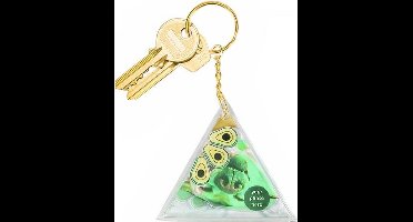 Doiy Sleutelhanger Aqua Avocado 11 Cm Polycarbonaat Groen