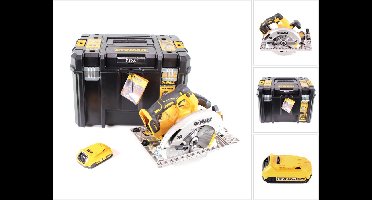 DeWalt DCS 572 NT accu-handcirkelzaag 18 V 184 x 16 mm Solo + 1x accu 2,0 Ah + T-STAK - zonder oplader