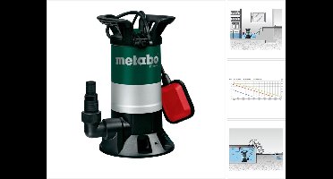 Metabo PS15000S dompelpomp vuil water