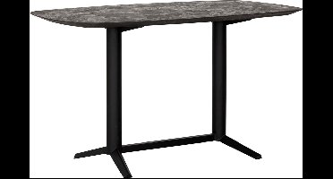 DTP Home Soho countertafel Deens ovaal Mortex – 160x90x90 cm