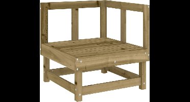 vidaXL - Tuinhoekbank - geïmpregneerd - grenenhout