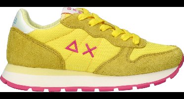Sun68 Ally Solid Nylon Lage sneakers - Dames - Geel - Maat 36