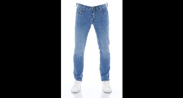 Mustang Heren Jeans Broeken Real X Oregon tapered Fit Blauw Volwassenen Denim Jeansbroek