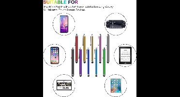Universele Capacitieve Touchscreen Pennen voor Tablets, iPad Mini, iPad Pro, iPad Air, Smartphones, Samsung Galaxy 10