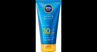 NIVEA SUN Protect & Dry Touch Crème-Gel - Zonnebrand SPF 30 - Zeer waterproof - Geen vettig laagje - 175 ml